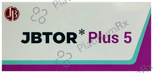 Jbtor Plus 50mg/5mg Tablet
