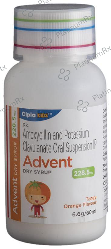 Advent 228.5mg Dry Syrup 60ml