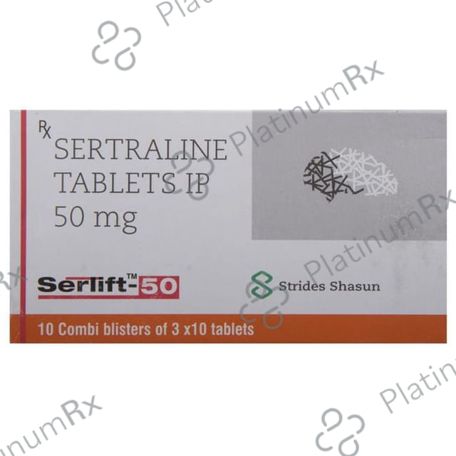 Serlift 50mg Tablet 10s