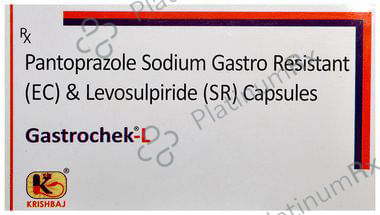 Gastrochek L 75mg/40mg Capsule