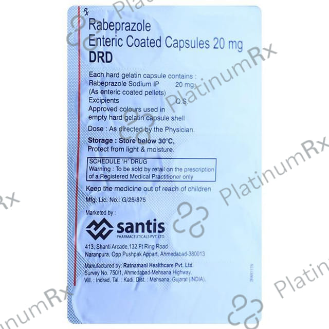 Drd 20mg Capsule 10s