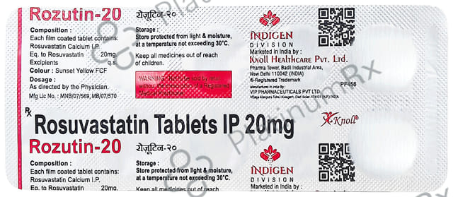 Rozutin 20mg Tablet