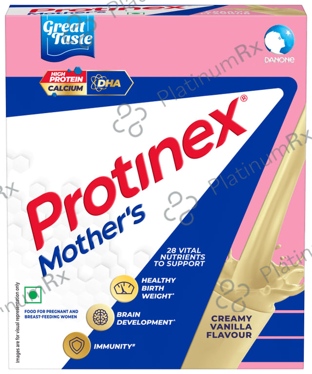 Protinex Mother's Drink With High Protein, Calcium & DHA Creamy Vanilla Refill Powder 200gm