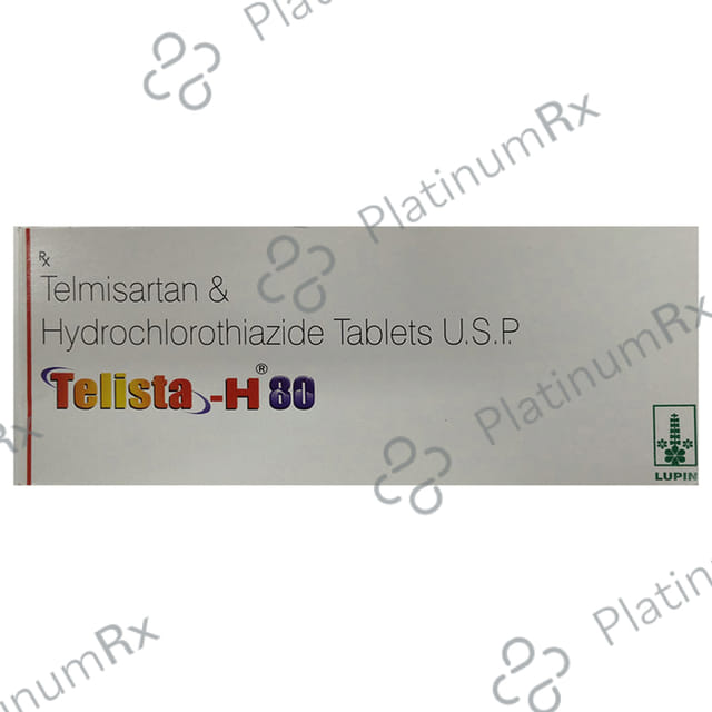Telista H 12.5/80mg Tablet 15s