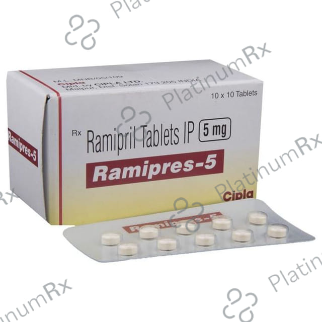 Ramipres 5mg Tablet 10s