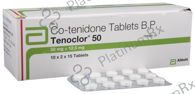Tenoclor 50/12.5mg Tablet 15s