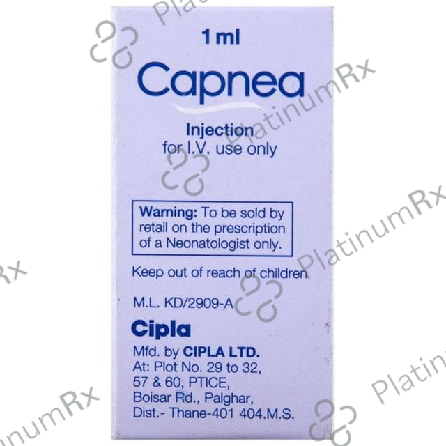 Capnea 20mg Injection 1ml