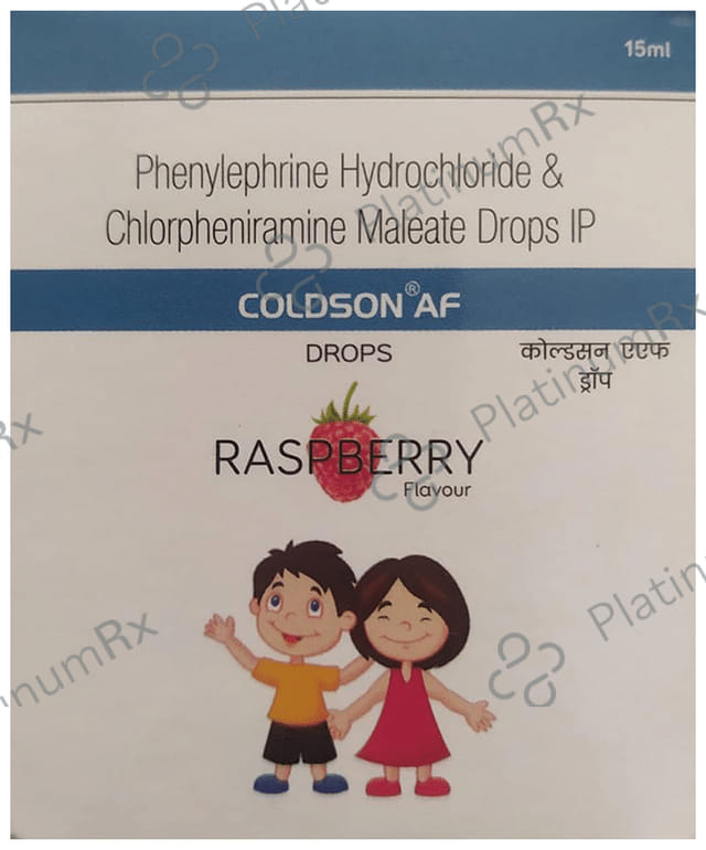 Coldson AF Oral Drops Raspberry