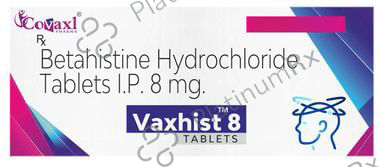 Vaxhist 8mg Tablet 10s