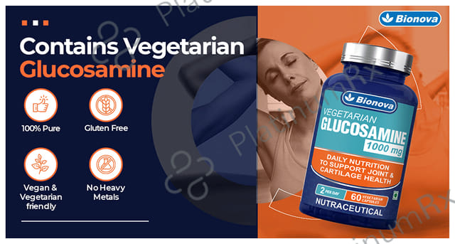 Bionova Glucosamine 1000mg Vegetarian Capsule
