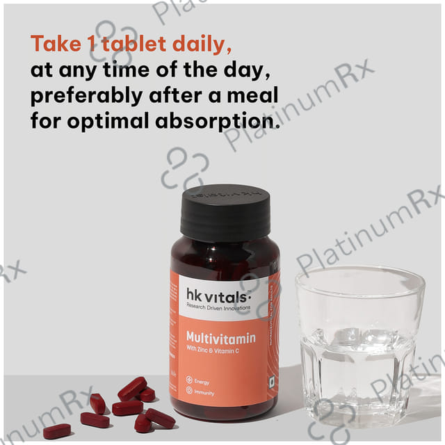 Healthkart HK Vitals Multivitamin Tablet 30s