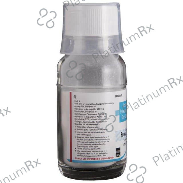 Erox CV 457mg Dry Syrup 30ml