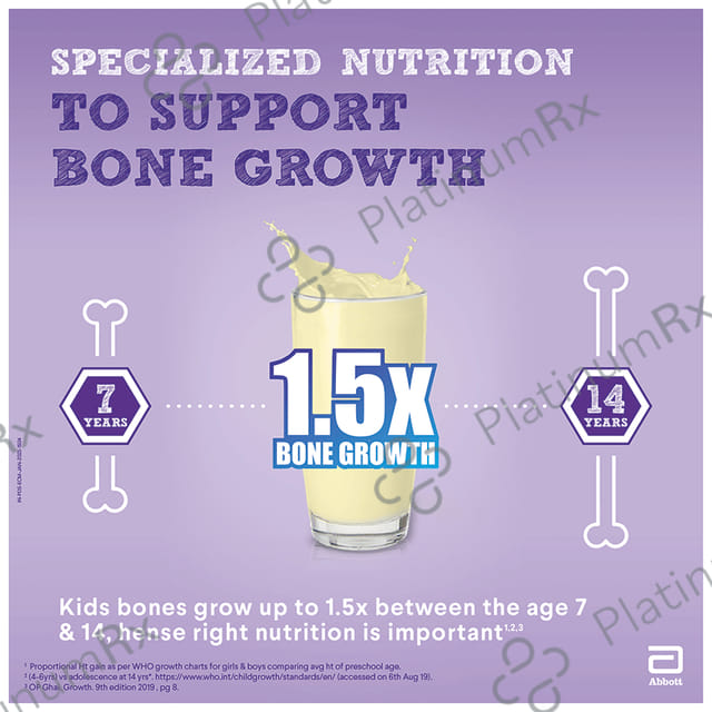 PediaSure Powder for Growing Children Vanilla with Oats & Almond 200 gm