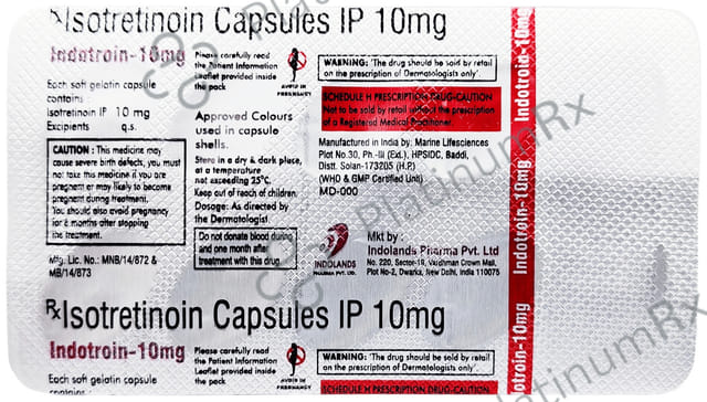 Indotroin 10 Capsule Soft Gelatin Capsule