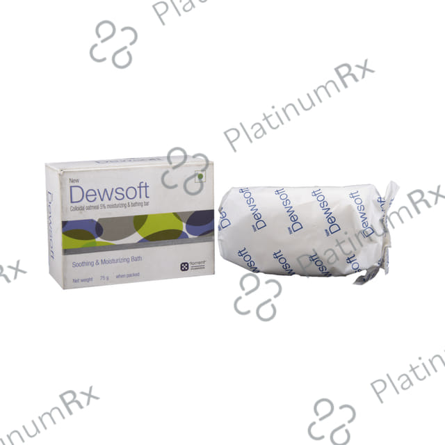New Dewsoft Moisturising Bar 75gm