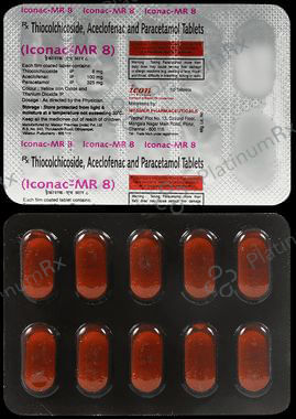 Iconac MR 8mg Tablet 10s