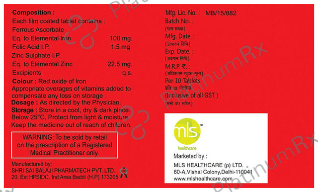 Haematite TZ Tablet 10s