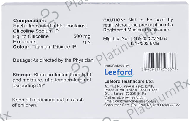 Nurocot 500mg Tablet 10s
