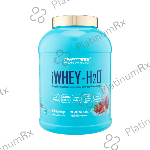 Myfitness iWhey - H2O Powder Strawberry Creme 2 kg