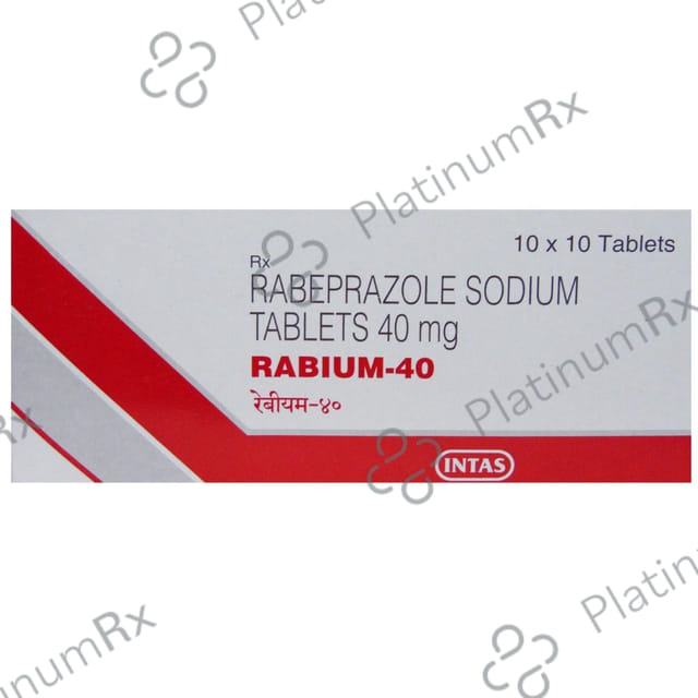 Rabium 40mg Tablet 10s