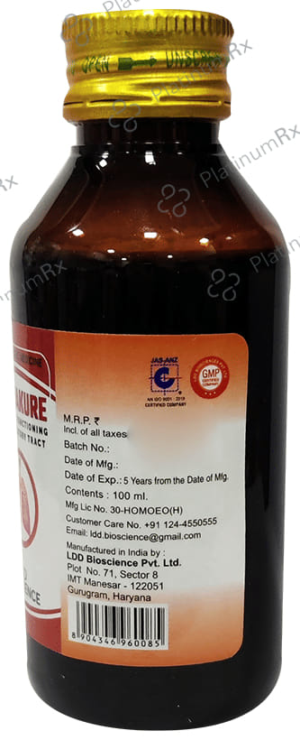 LDD Bioscience Asthakure Syrup 100 ml