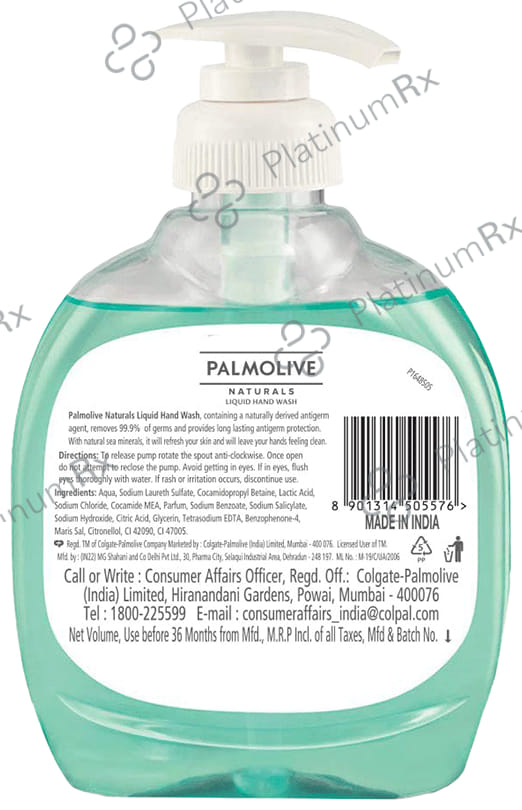 Palmolive Natural Handwash Sea Mineral