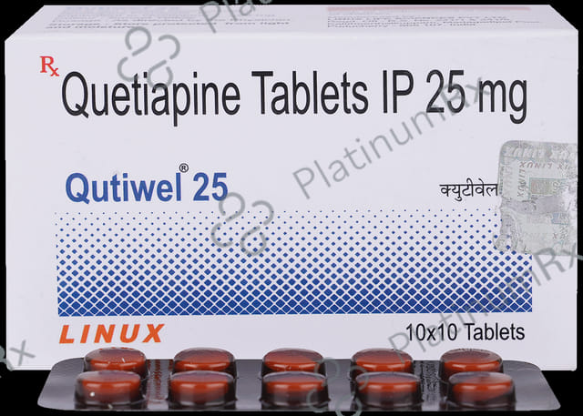 Qutiwel 25mg Tablet