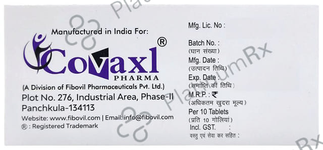 Rifavax 200mg Tablet 10s