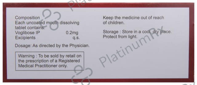 Voglikem MD 0.2mg Tablet 10s