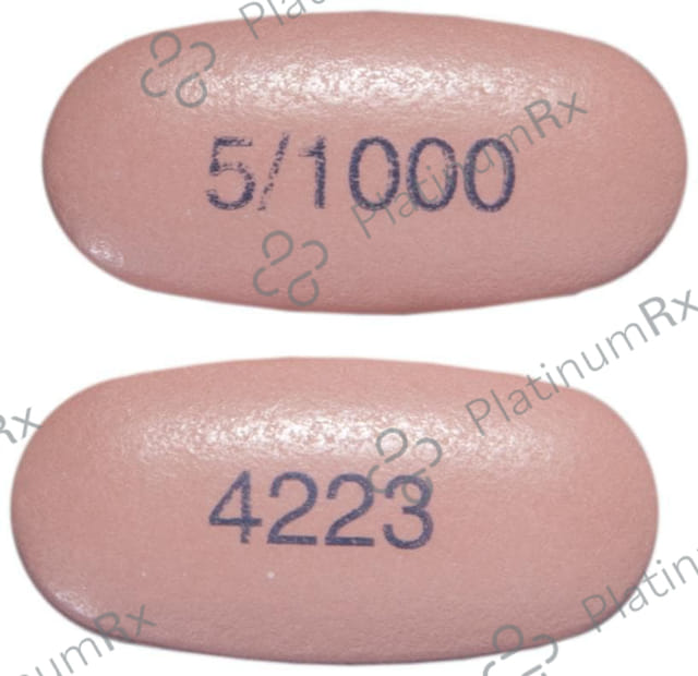 Riax M XR 5mg/1000mg Tablet 7s