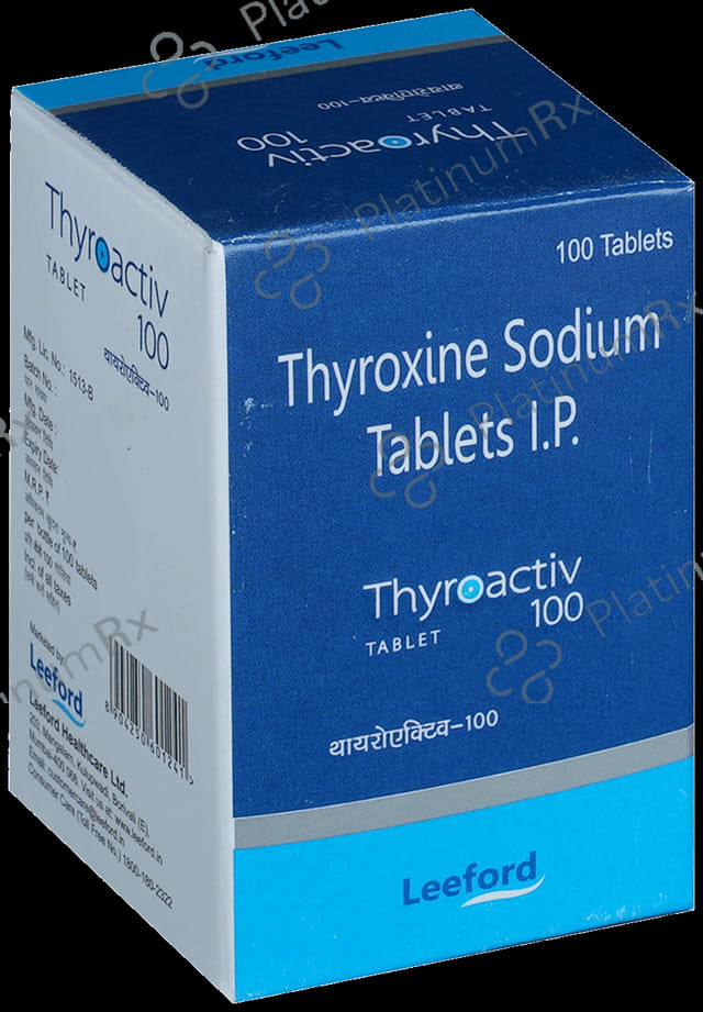 Thyroactiv 100 Tablet