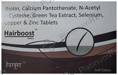 Hairboost Tablet 10 Tablet Resolute Health
