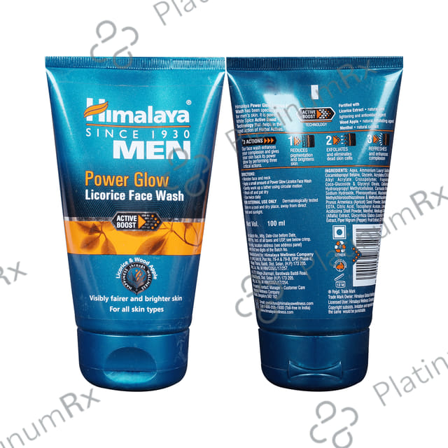 Himalaya Men Power Glow Licorice Face Wash