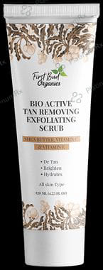First Bud Organics Bio Active Tan Removing Exfoliating Scrub