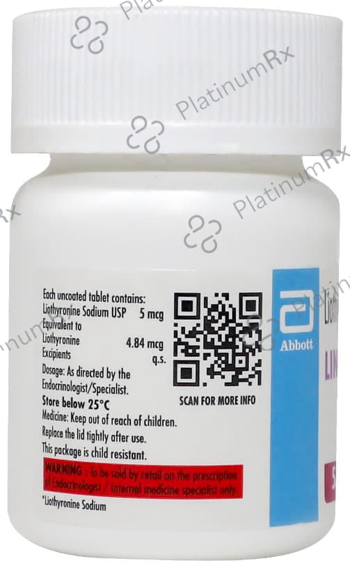 Linorma T3 5mcg Tablet 100s
