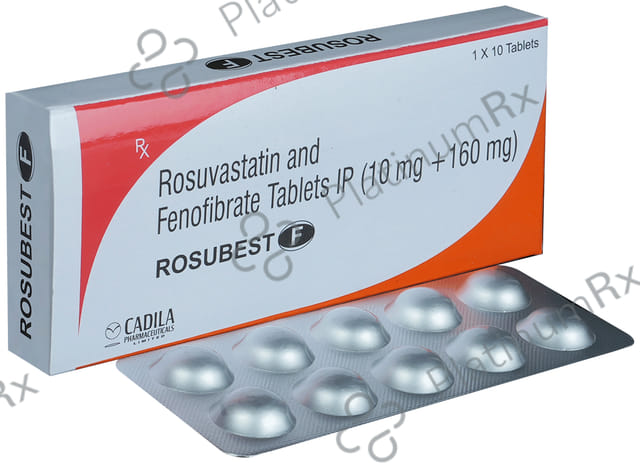 Rosubest F 10/160mg Tablet 10s