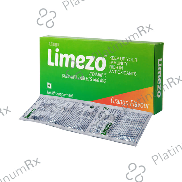 Limezo Chewable Tablet Orange