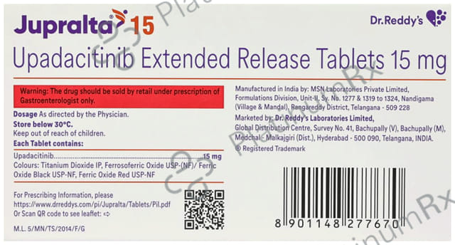 Jupralta 15mg Tablet ER 10s