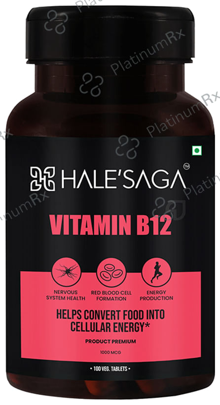 Halesaga Vitamin B12 (Methycobalamin) 1000mcg Capsule 100s