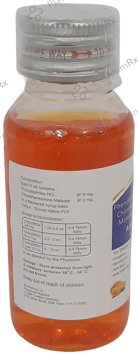 Alersafe 2/5mg Syrup 60ml