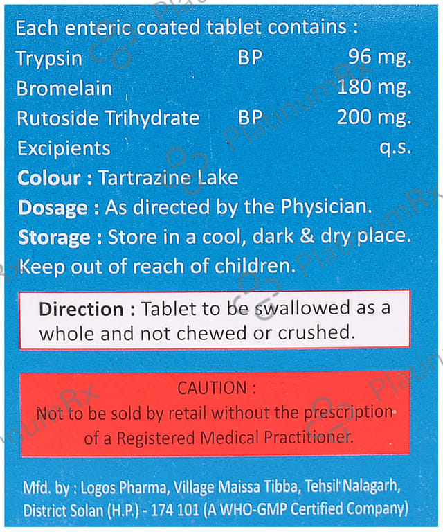 Sagizol Forte 180/200/96mg Tablet 10s
