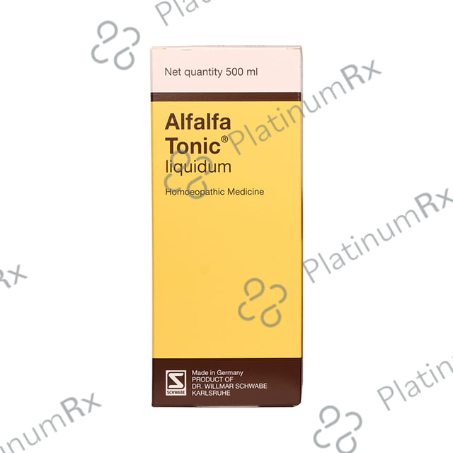 Dr Willmar Schwabe Germany Alfalfa Tonic 500 ml