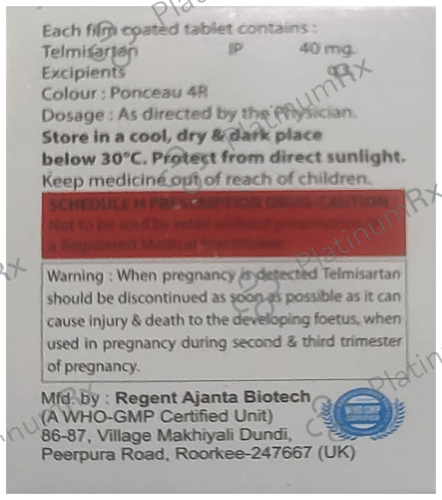 Temsi 40 Tablet 15 Tablet