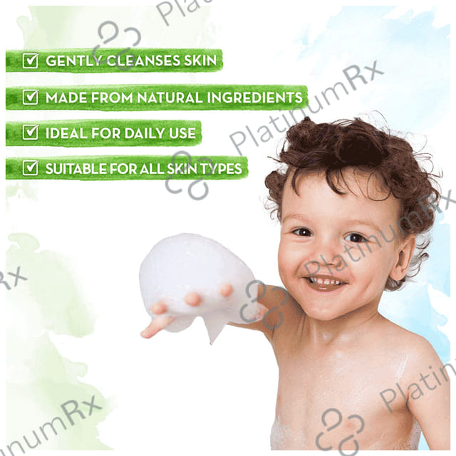Mamaearth Body Wash for Kids with Blueberry Extract & Oat Protein