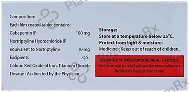 Shinogab NT 100mg/10mg Tablet