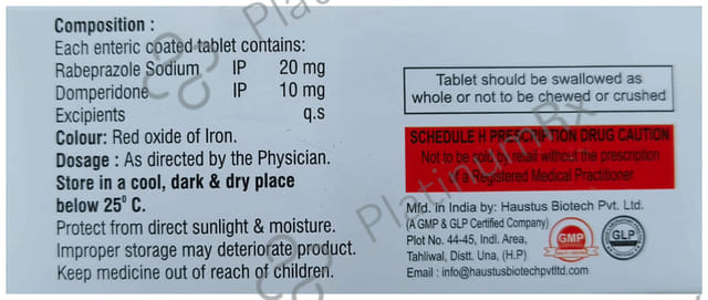 Syncrab D 10/20mg Tablet 10s