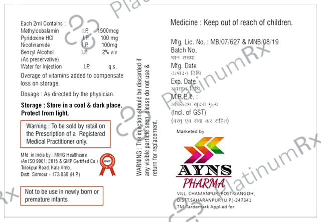 Aynavit Forte Injection 2ml