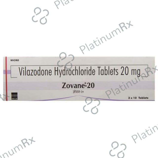 Zovane 20mg Tablet 10s