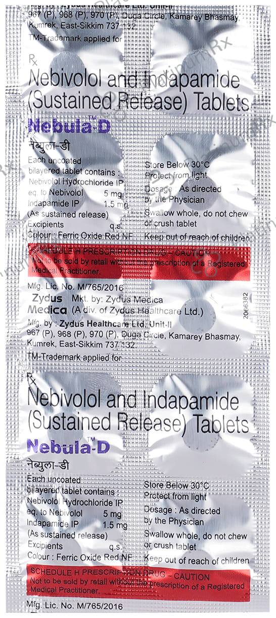 Nebula D 5/1.5mg Tablet SR 10s