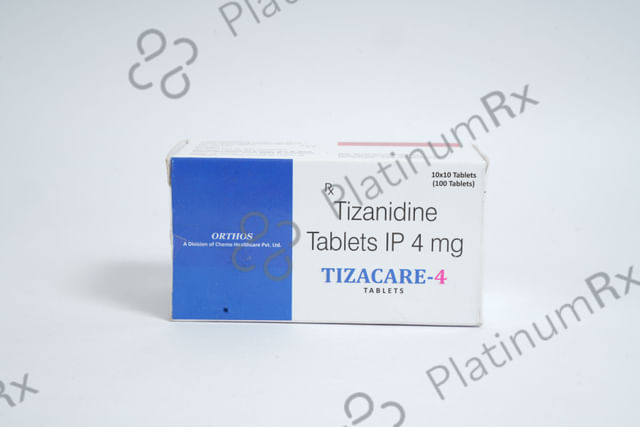 Tizacare 4mg Tablet 10s